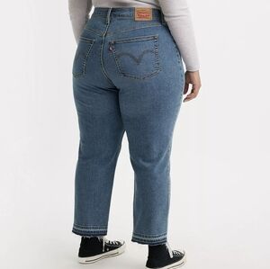 Levi's Wedgie Straight Crop Jeans Size 22